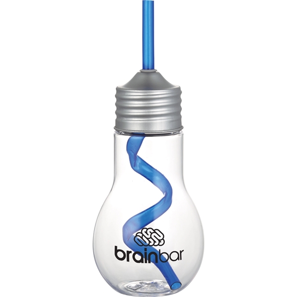 Light Bulb 20oz Tumbler with Straw - Image 4