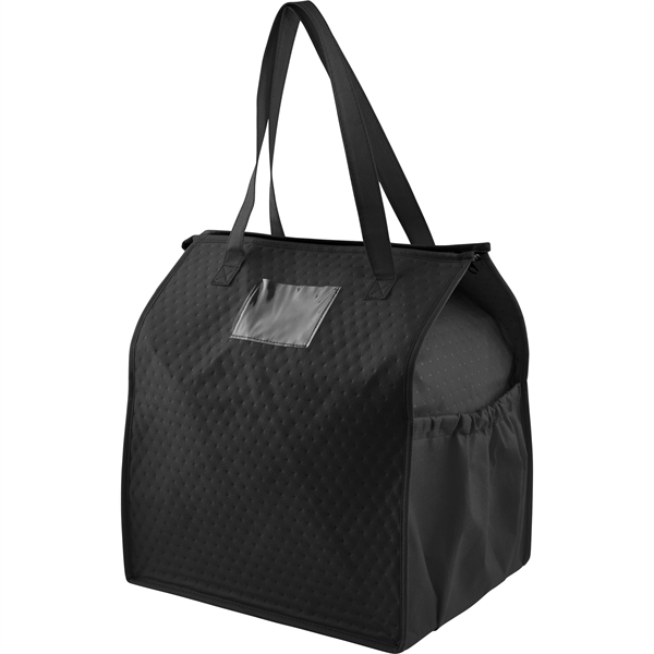 Deluxe Non-Woven Insulated Grocery Tote - Image 2