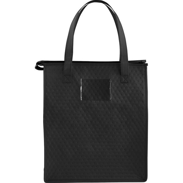 Deluxe Non-Woven Insulated Grocery Tote - Image 3