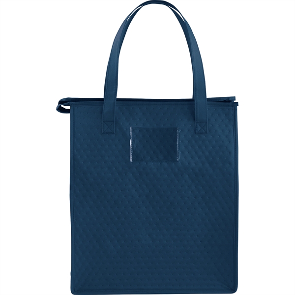 Deluxe Non-Woven Insulated Grocery Tote - Image 9