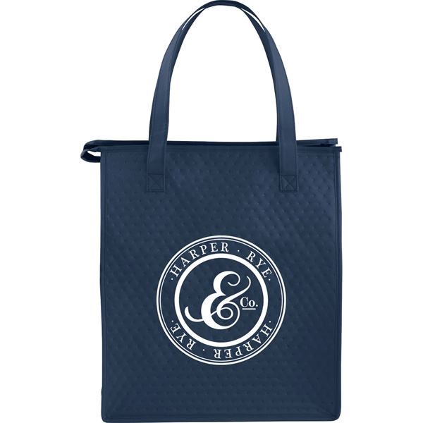Deluxe Non-Woven Insulated Grocery Tote - Image 11