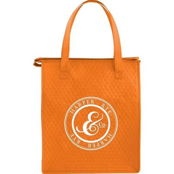 Deluxe Non-Woven Insulated Grocery Tote - Image 15