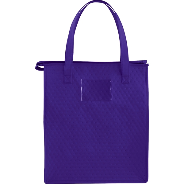 Deluxe Non-Woven Insulated Grocery Tote - Image 18