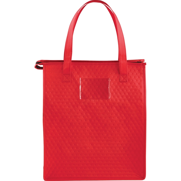 Deluxe Non-Woven Insulated Grocery Tote - Image 22