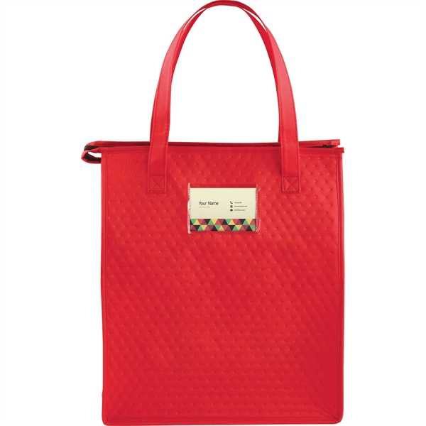 Deluxe Non-Woven Insulated Grocery Tote - Image 30
