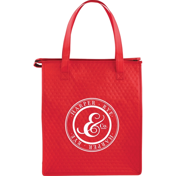 Deluxe Non-Woven Insulated Grocery Tote - Image 31