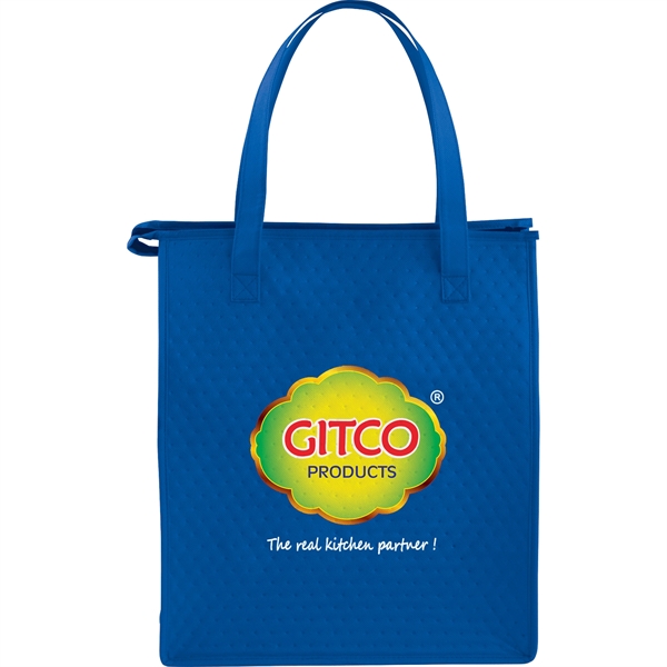 Deluxe Non-Woven Insulated Grocery Tote - Image 35