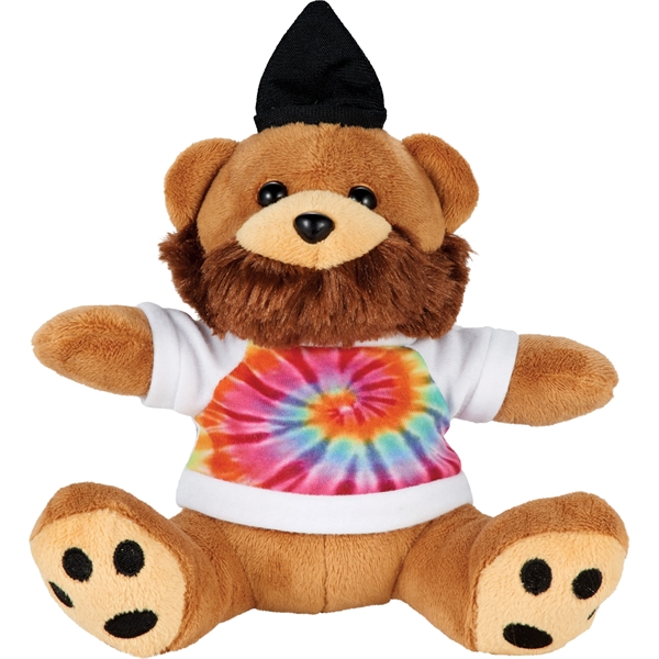 6" Hipster Plush Bear with Shirt - Image 9
