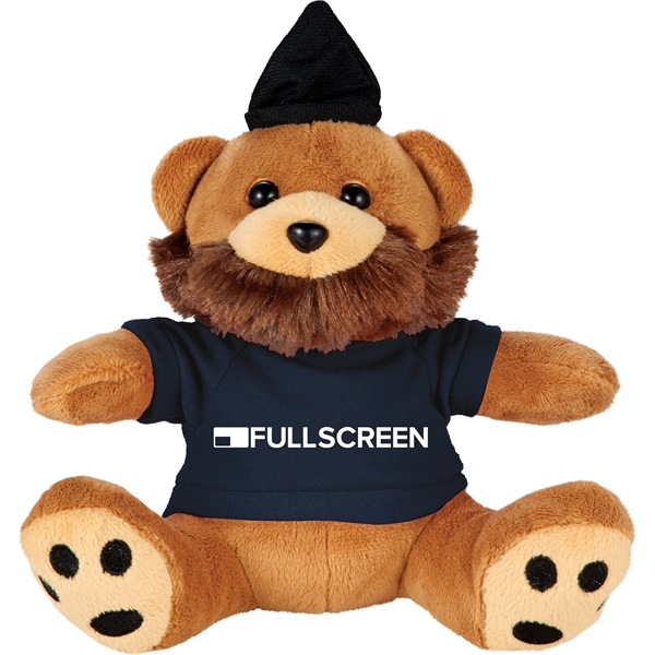 6" Hipster Plush Bear with Shirt - Image 12