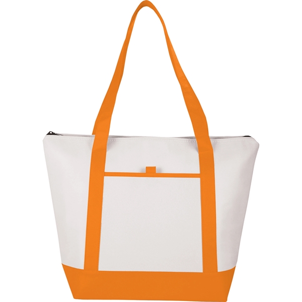 Lighthouse 24-Can Non-Woven Tote Cooler - Image 6
