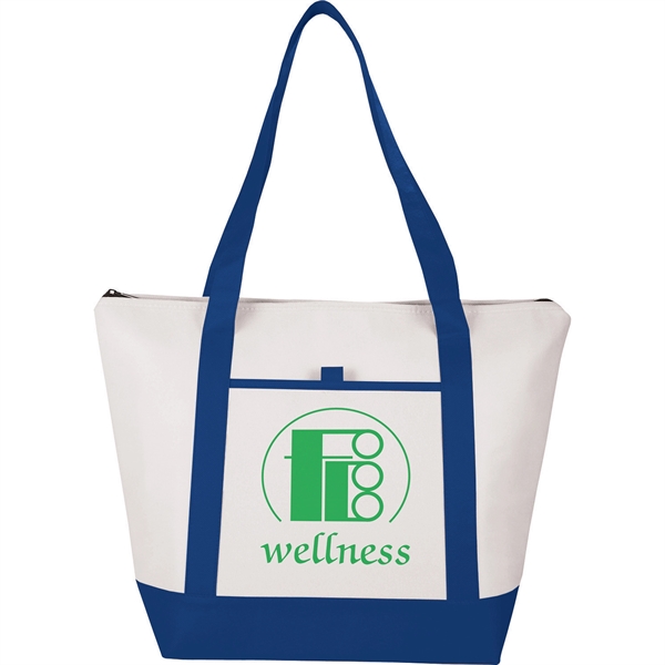 Lighthouse 24-Can Non-Woven Tote Cooler - Image 11