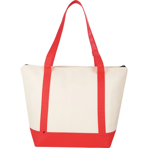 Lighthouse 24-Can Non-Woven Tote Cooler - Image 12