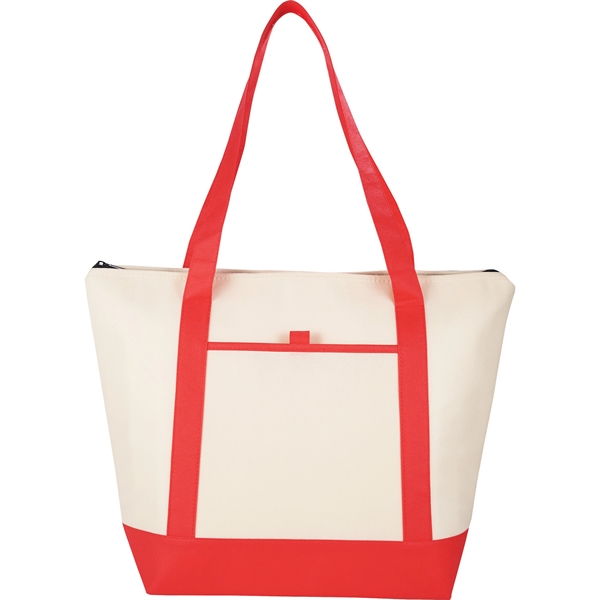 Lighthouse 24-Can Non-Woven Tote Cooler - Image 14