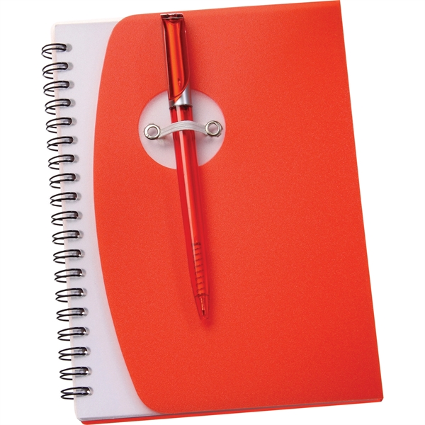 5" x 7" Sun Spiral Notebook with Pen - Image 12