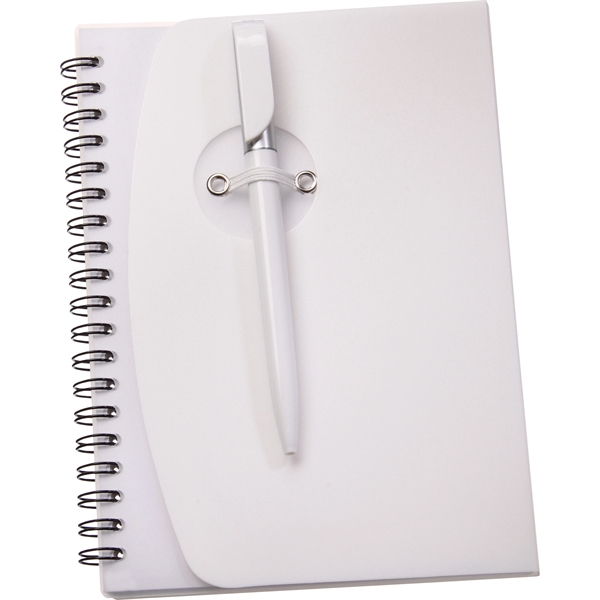 5" x 7" Sun Spiral Notebook with Pen - Image 14