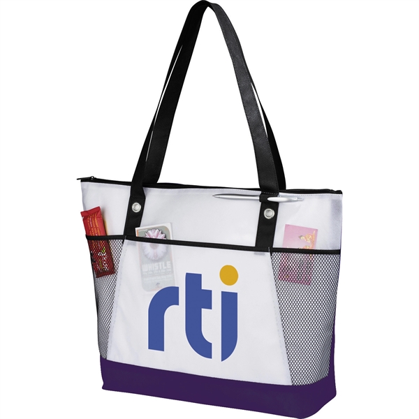 Townsend Zippered Convention Tote - Image 6