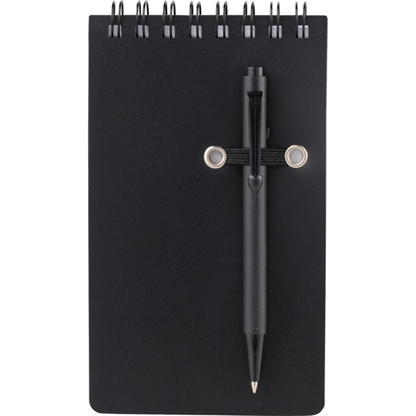 3" x 5" Daily Spiral Jotter with Pen - Image 2