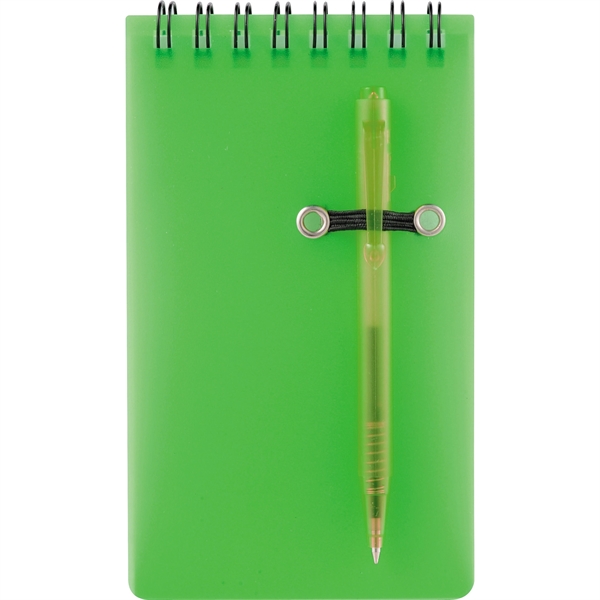 3" x 5" Daily Spiral Jotter with Pen - Image 5