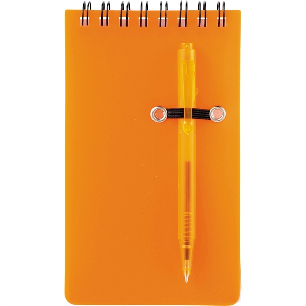 3" x 5" Daily Spiral Jotter with Pen - Image 7
