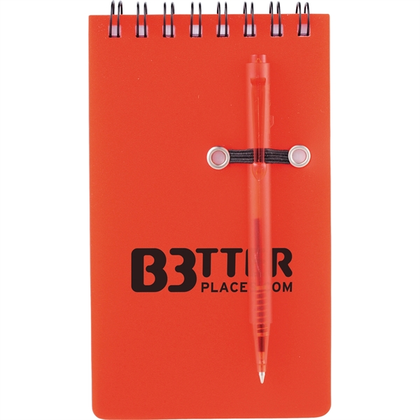 3" x 5" Daily Spiral Jotter with Pen - Image 11