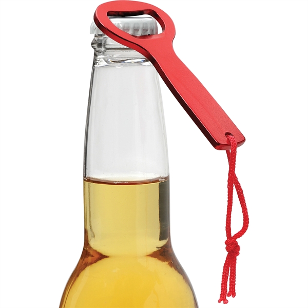 Metallic Bottle Opener with Hanging Loop - Image 6