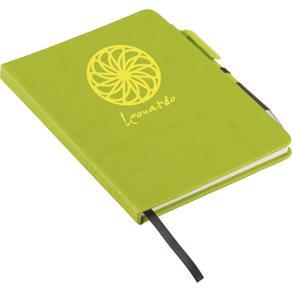 5" x 7" Geo Notebook with Pen - Image 9