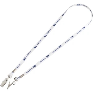Full Color Double-Ended 3/8" Lanyard