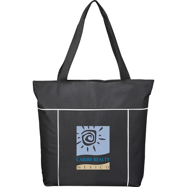 Broadway Zippered Business Tote - Image 2