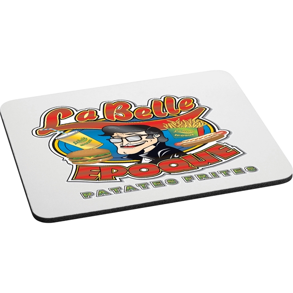 Rectangular 1/4 Rubber Mouse Pad - Image 5
