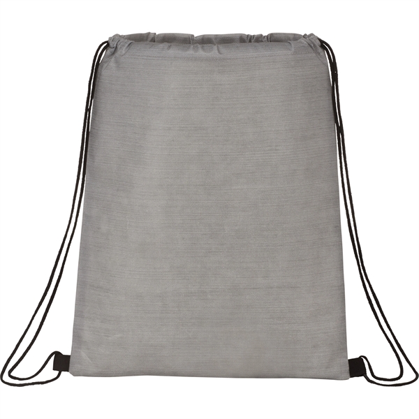Graphite Non-Woven Drawstring Bag - Image 2