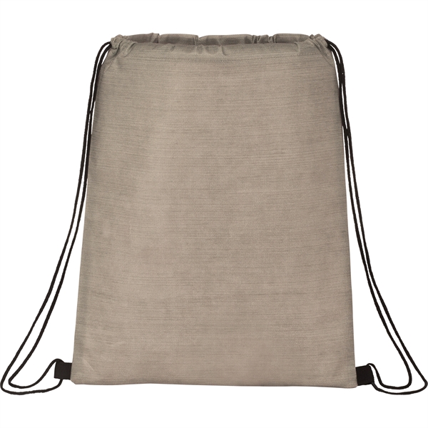 Graphite Non-Woven Drawstring Bag - Image 4
