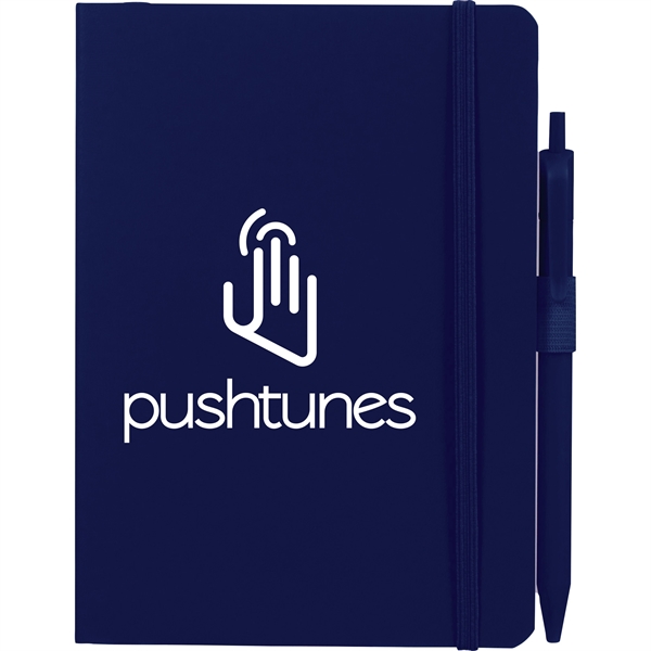 5" x 7" Hue Soft Bound Notebook with Pen - Image 13