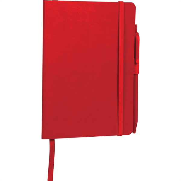 5" x 7" Hue Soft Bound Notebook with Pen - Image 38