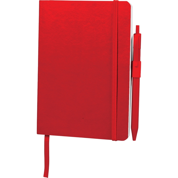 5" x 7" Hue Soft Bound Notebook with Pen - Image 39