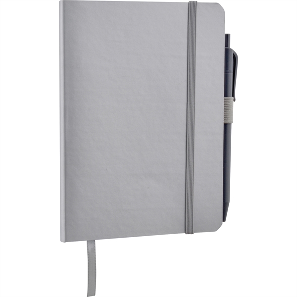 5" x 7" Hue Soft Bound Notebook with Pen - Image 43
