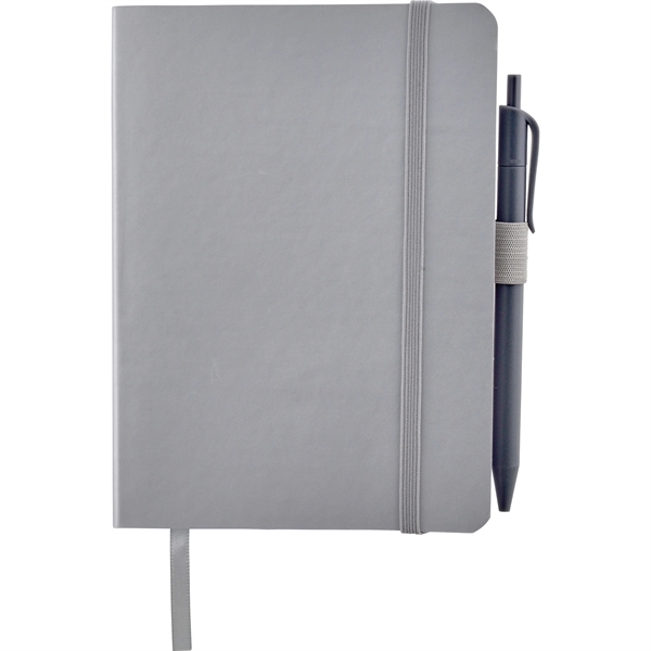 5" x 7" Hue Soft Bound Notebook with Pen - Image 45
