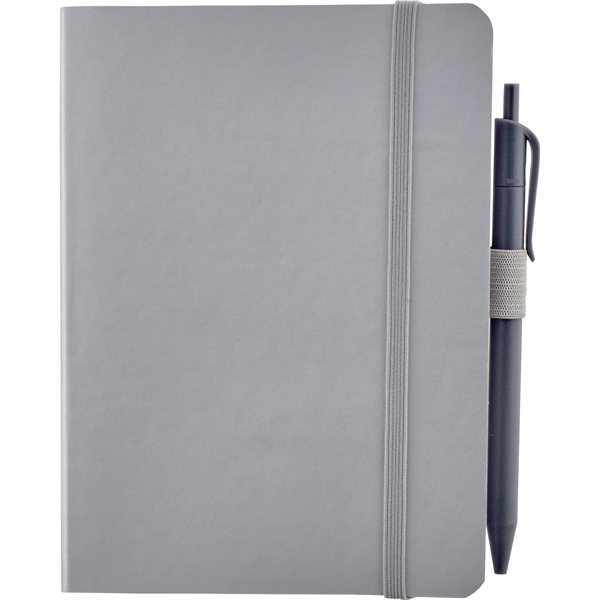 5" x 7" Hue Soft Bound Notebook with Pen - Image 46