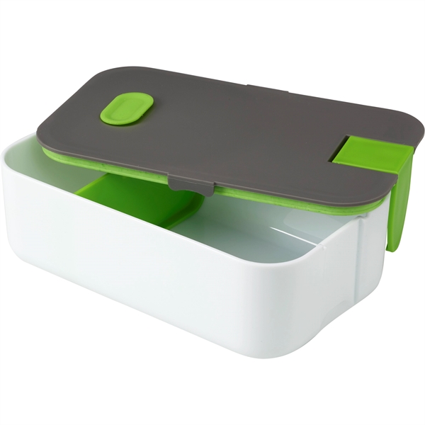 2 Compartment Bento Box with Phone Stand - Image 13