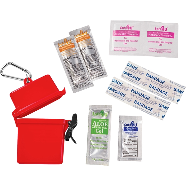 Trek 8-Piece Waterproof First Aid Kit - Image 11