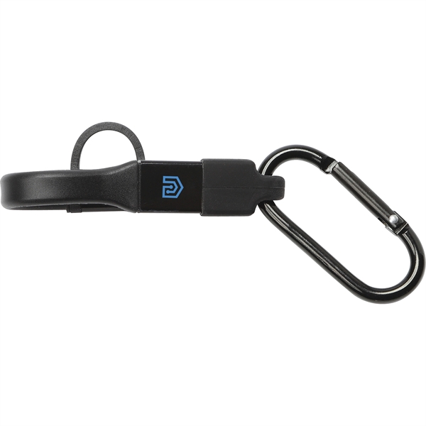 3-IN-1 Charging Cable with Carabiner - Image 1