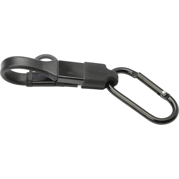 3-IN-1 Charging Cable with Carabiner - Image 2