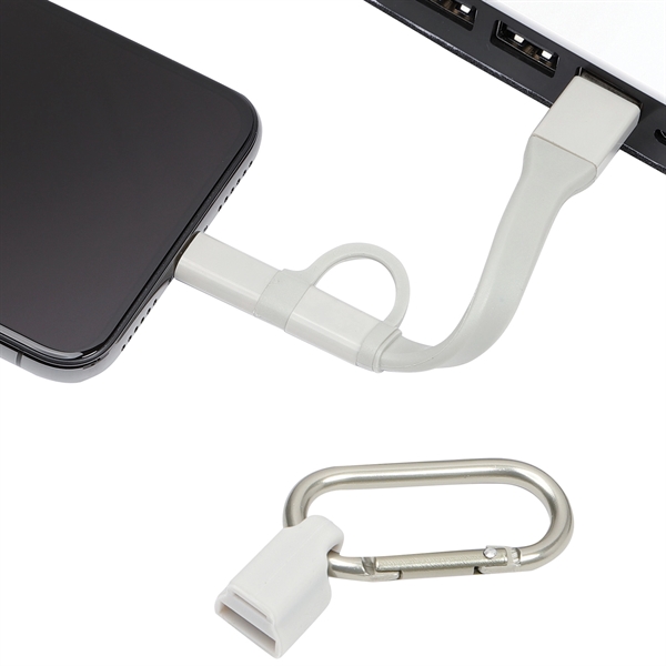 3-IN-1 Charging Cable with Carabiner - Image 8