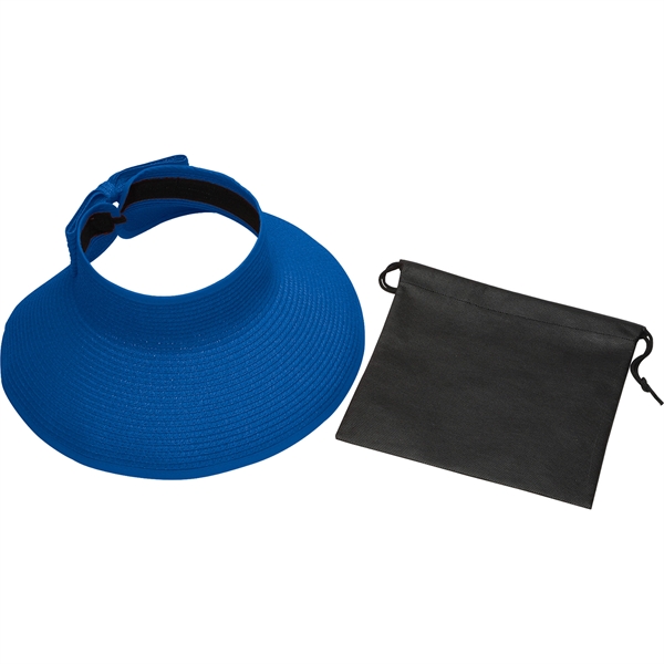 Beachcomber Roll-Up Sun Visor with Pouch - Image 11