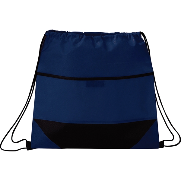 Angles Non-Woven Drawstring Bag - Image 3