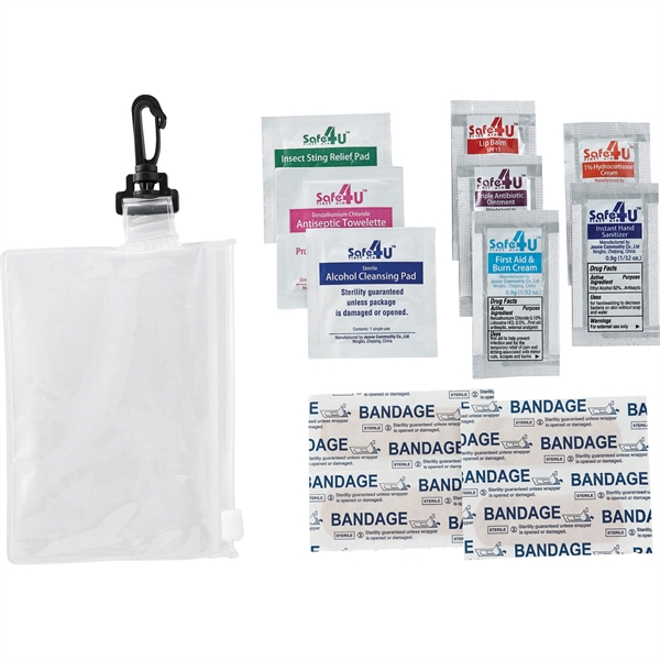 On The Go 12-Piece First Aid Pack - Image 2