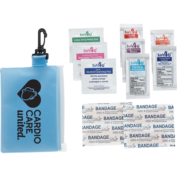 On The Go 12-Piece First Aid Pack - Image 15