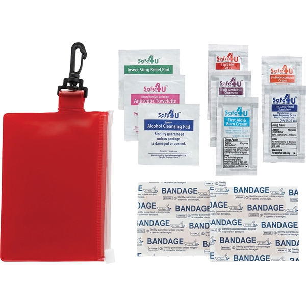 On The Go 12-Piece First Aid Pack - Image 18