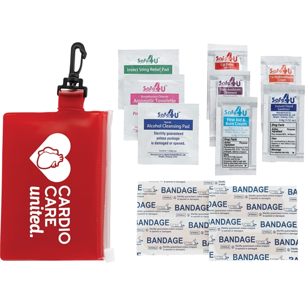 On The Go 12-Piece First Aid Pack - Image 20