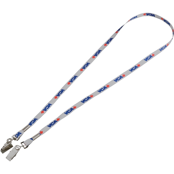 Full Color Double-Ended 1/2" Lanyard - Image 3
