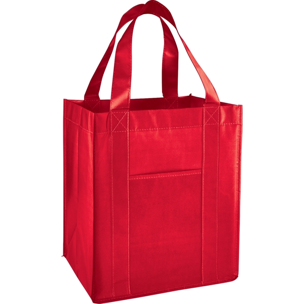Deluxe Laminated Non-Woven Grocery Tote - Image 18